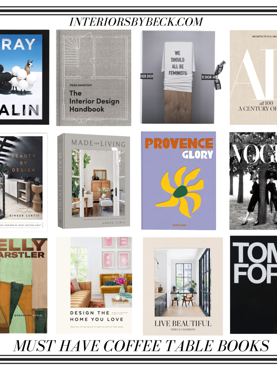 MUST HAVE COFFEE TABLE&nbsp;BOOKS