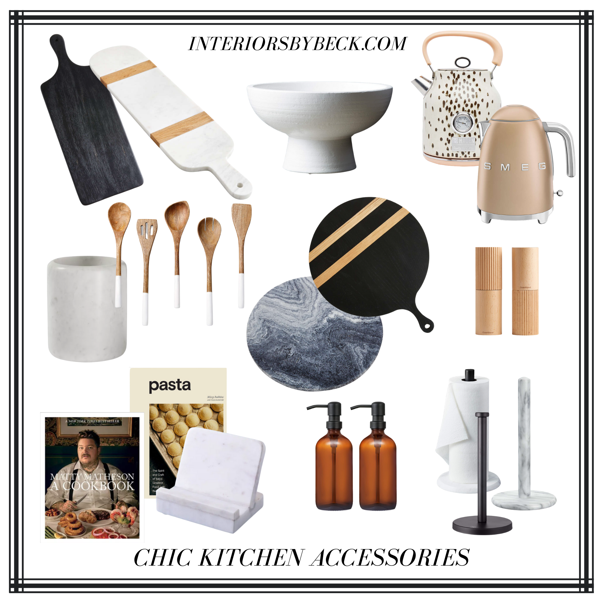 EFFORTLESS ACCESSORIES TO UPGRADE YOUR KITCHEN – INTERIORS BY BECK
